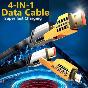 4 in 1 Fast charging Cable (100W)